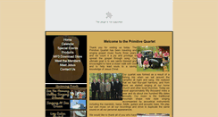 Desktop Screenshot of primitivequartet.com